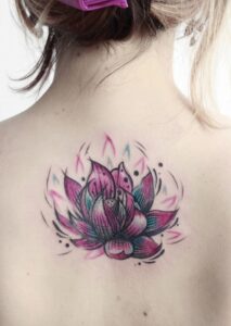lotos tattoo, tetování Frýdek, originální tetování