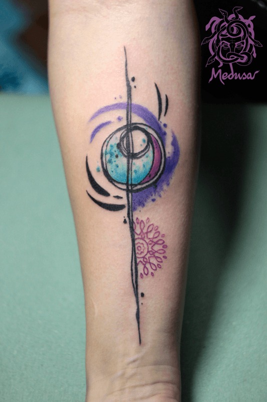 watercolor tattoo